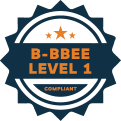 B-BBEE Level 1 Compliant